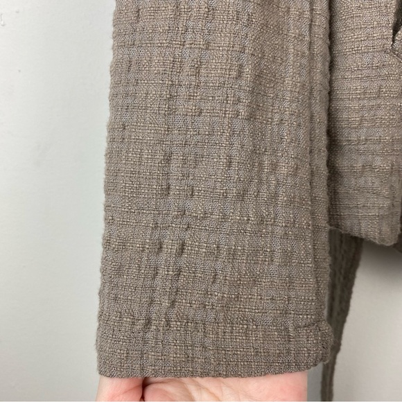 Free People size XS Women’s Taupe Belted Wrap Cardigan Sweater Jacket - Picture 5 of 9